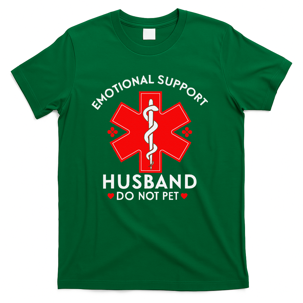 Emotional Support Husband Do Not Pet Fathers Mothers Day product image 1