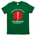 Emotional Support Husband Do Not Pet Fathers Mothers Day product image 1
