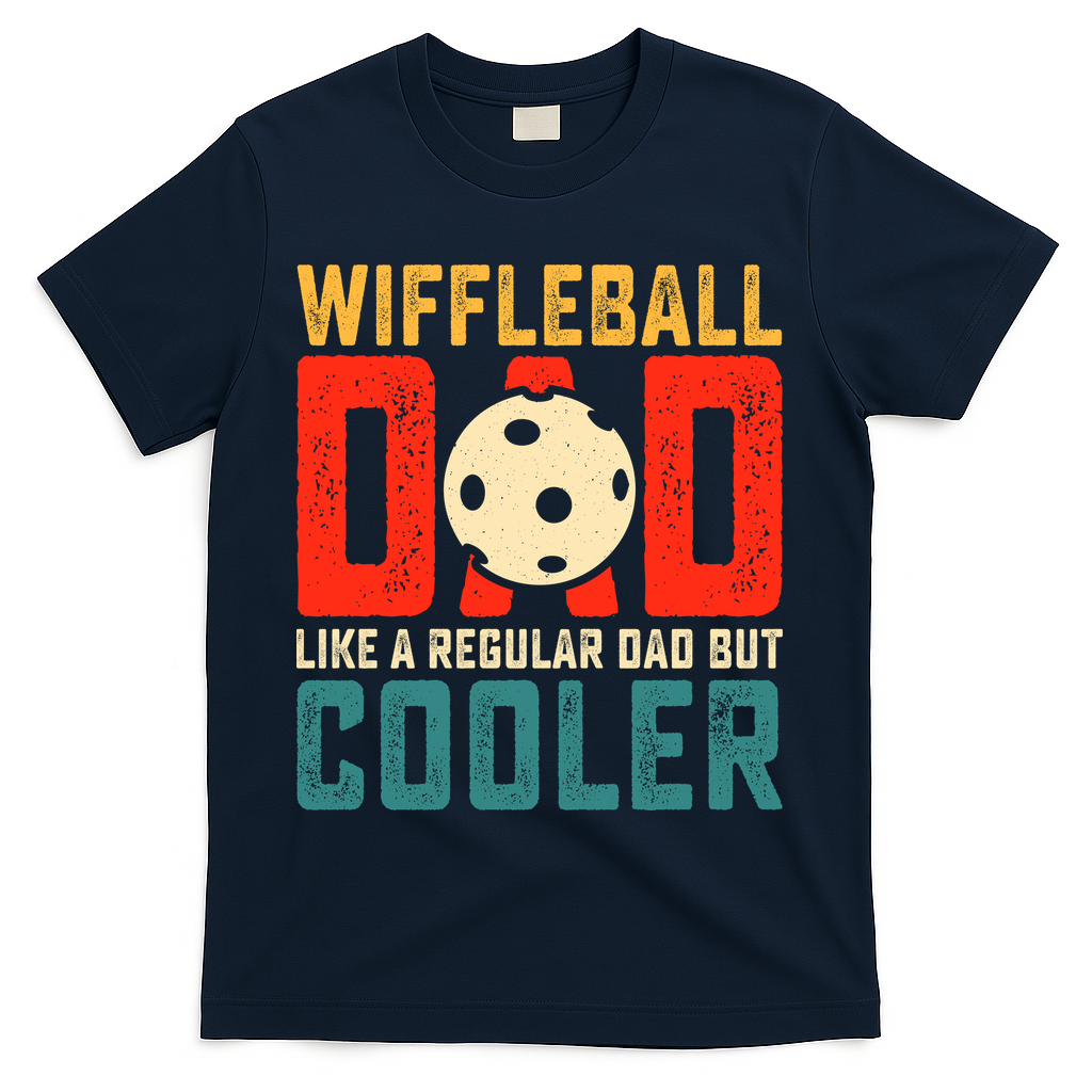 Cooler Wiffleball Dad Father's Day T-Shirt product image 2