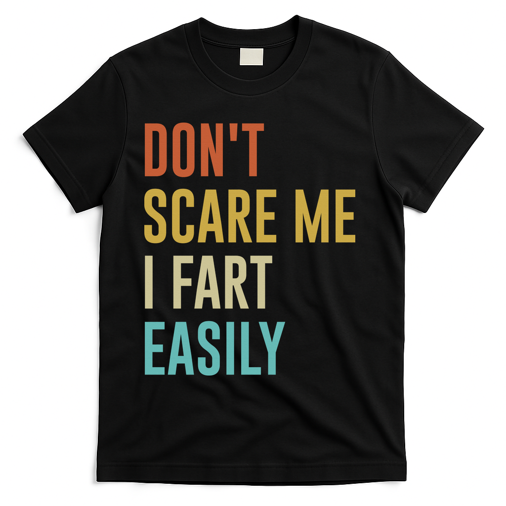 Dont Scare Me I Fart Easily Retro Funny Flatulence For Dads product image 3