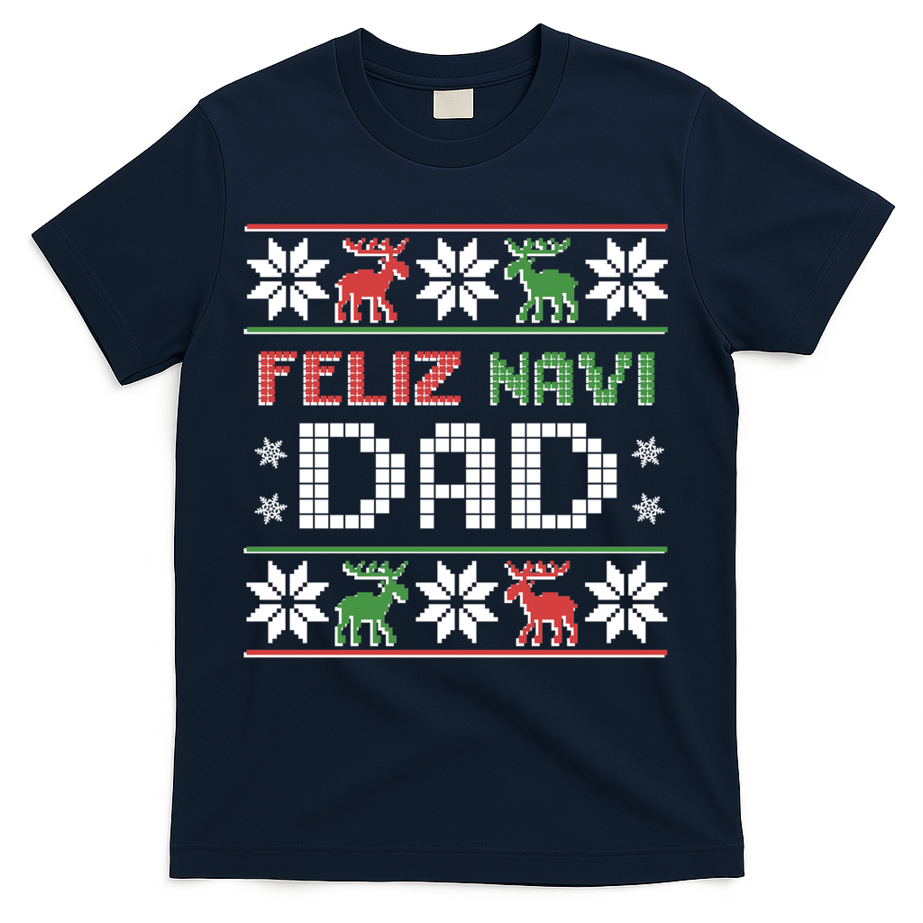 Feliz Navi Dad Navidad Funny Christmas Ugly Father Gift product image 2