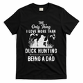 Funny Duck Hunting With Dad Dog Gift For T-Shirt product image 1