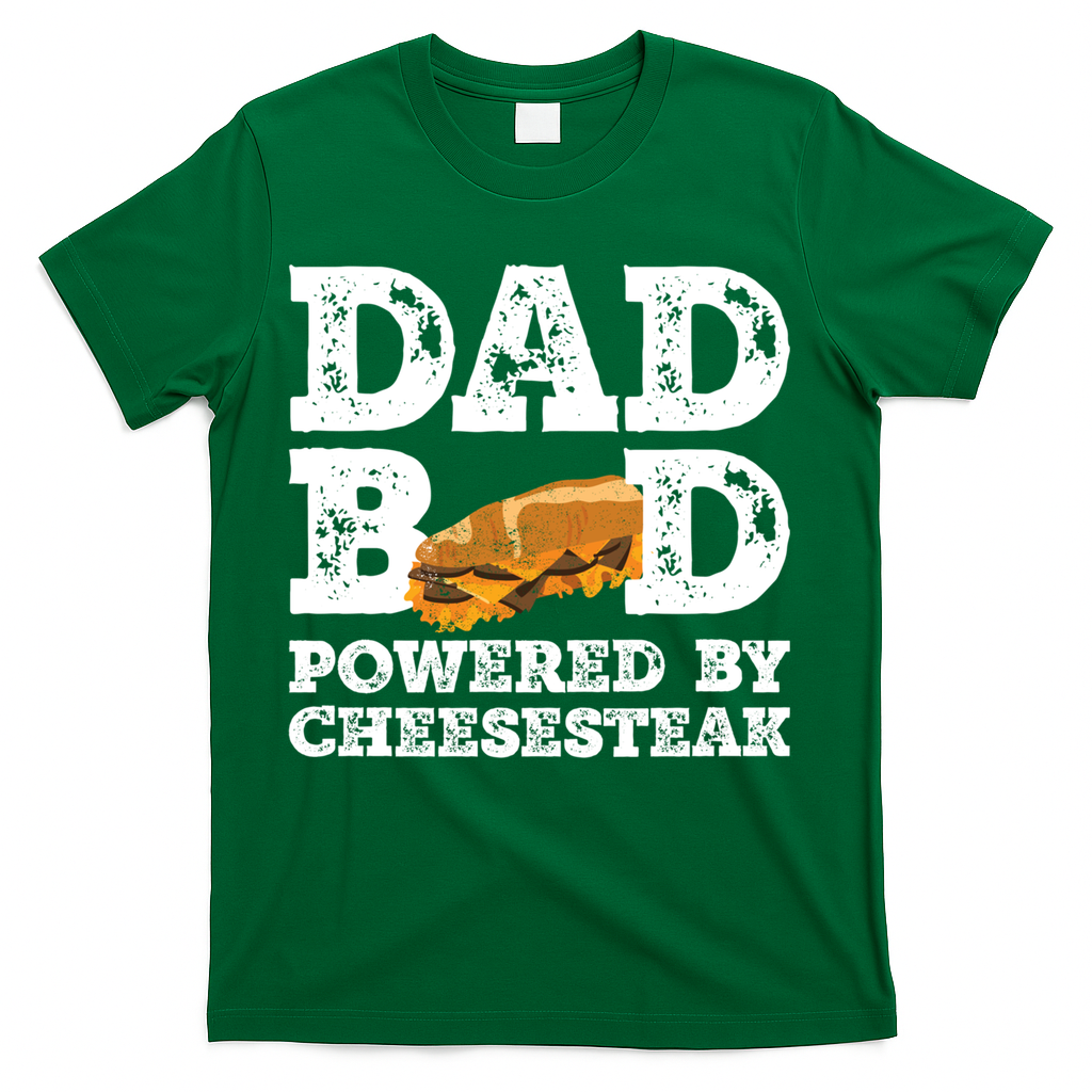 Dad Bod Powered By Cheesesteak Father Figure Graphic Cool product image 3