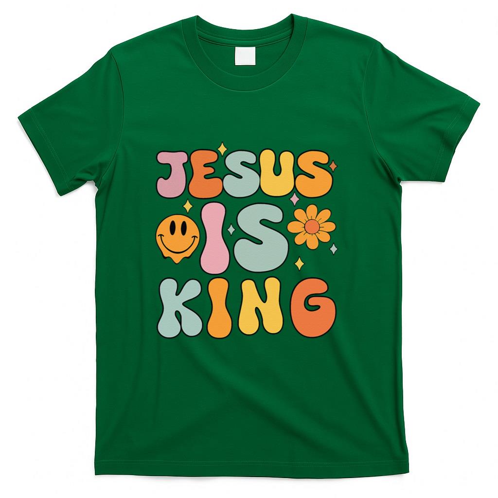 Jesus Is King Christian Religious T-Shirt product image 2