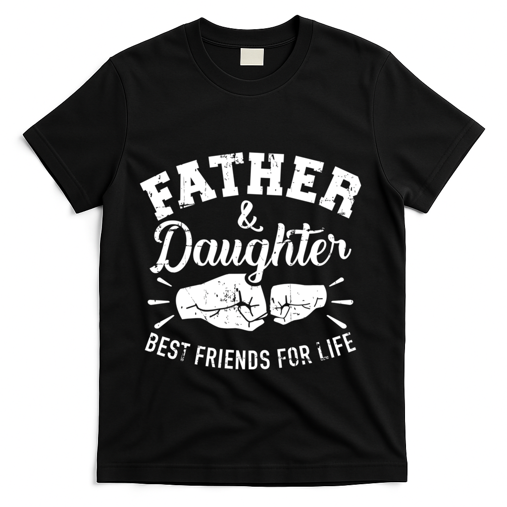 Father And Daughter Best Friends For Life T-Shirt product image 2