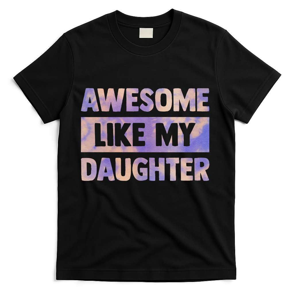 Awesome Like My Daughter Matching Fathers Day Family Tie product image 2