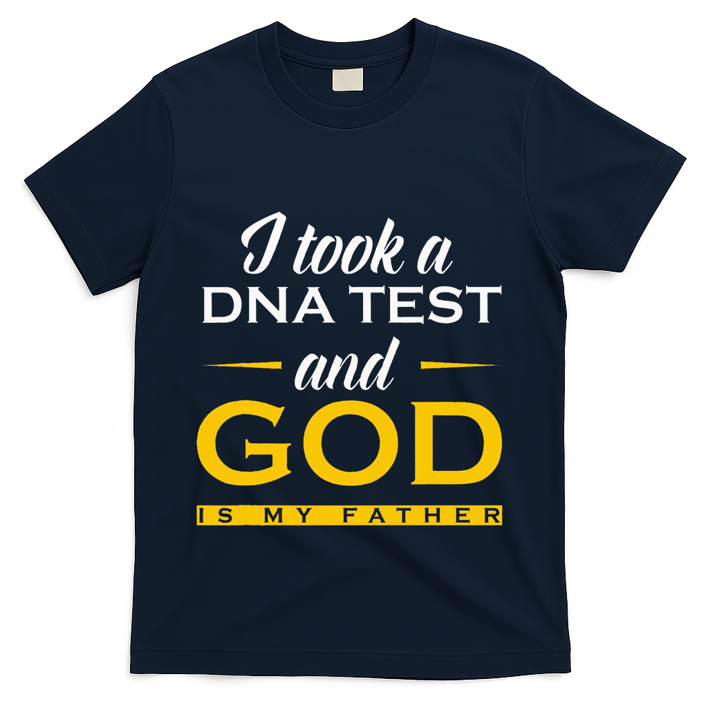 Funny I Took A Dna Test God Is My Father Jesus Christian product image 3