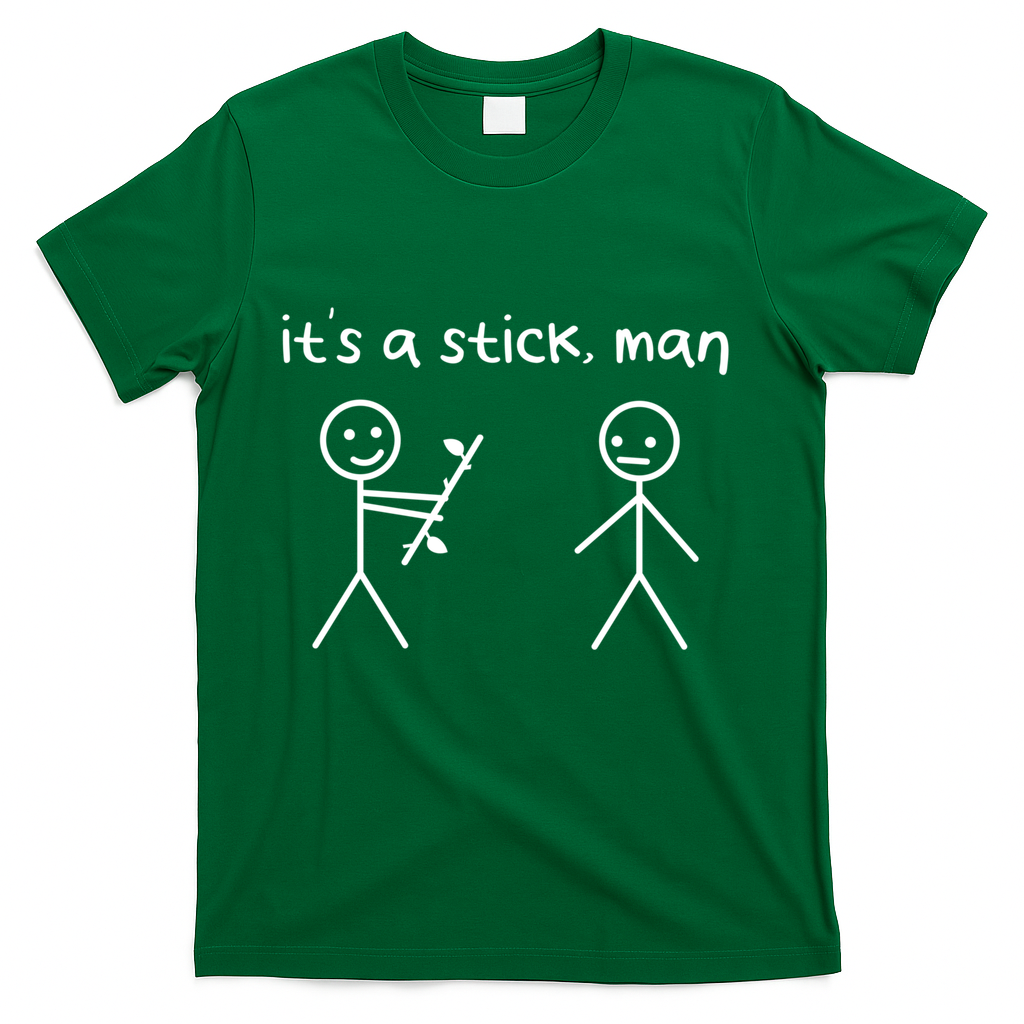 Funny Stick Figures ItS A Sarcastic Gift T-Shirt product image 3