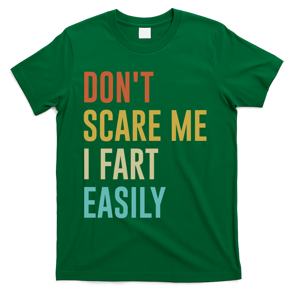 Dont Scare Me I Fart Easily Retro Funny Flatulence For Dads product image 1