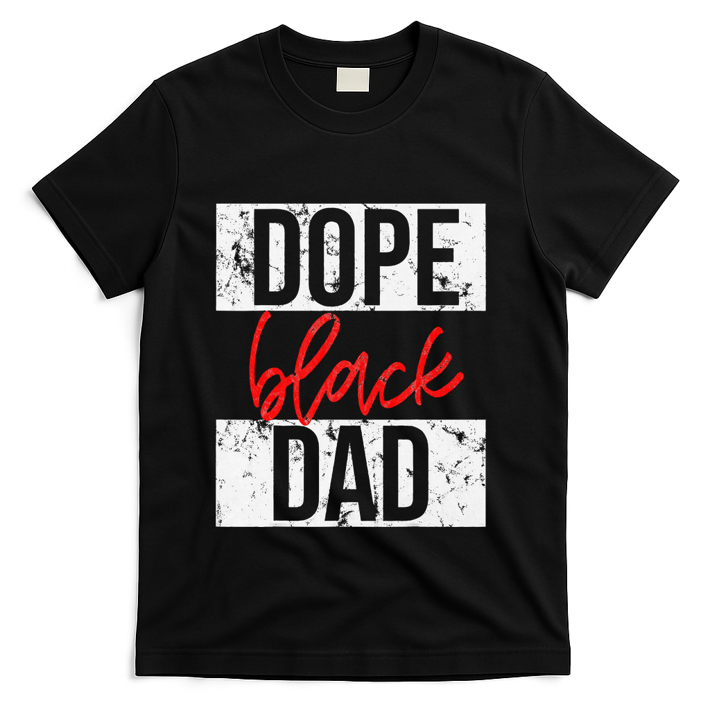 Dope Black Dad T-Shirt product image 1