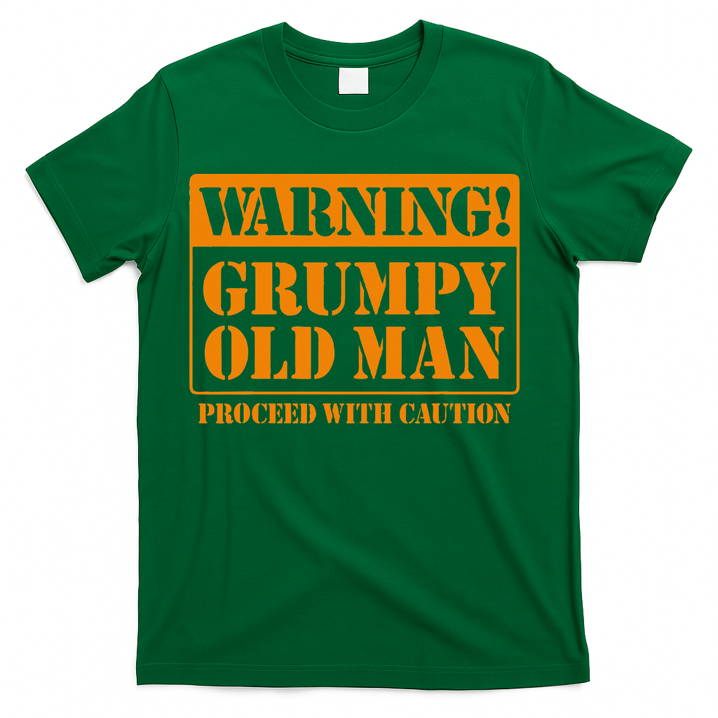Grumpy Old Man For Grandfathers Dads T-Shirt product image 1
