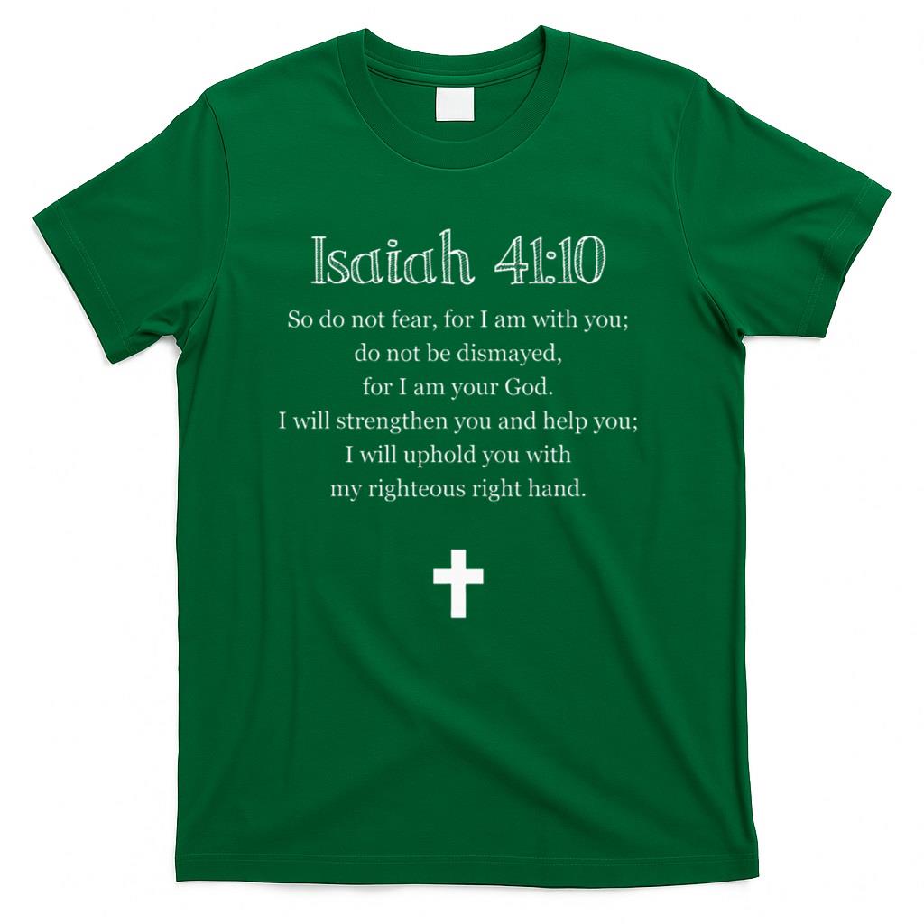 Isaiah 4110 Bible Verse Scripture Christian S T-Shirt product image 2