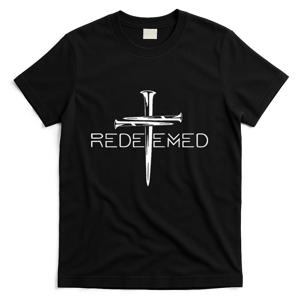 Redeemed Cross Nails Christian Apparel T-Shirt product image 1