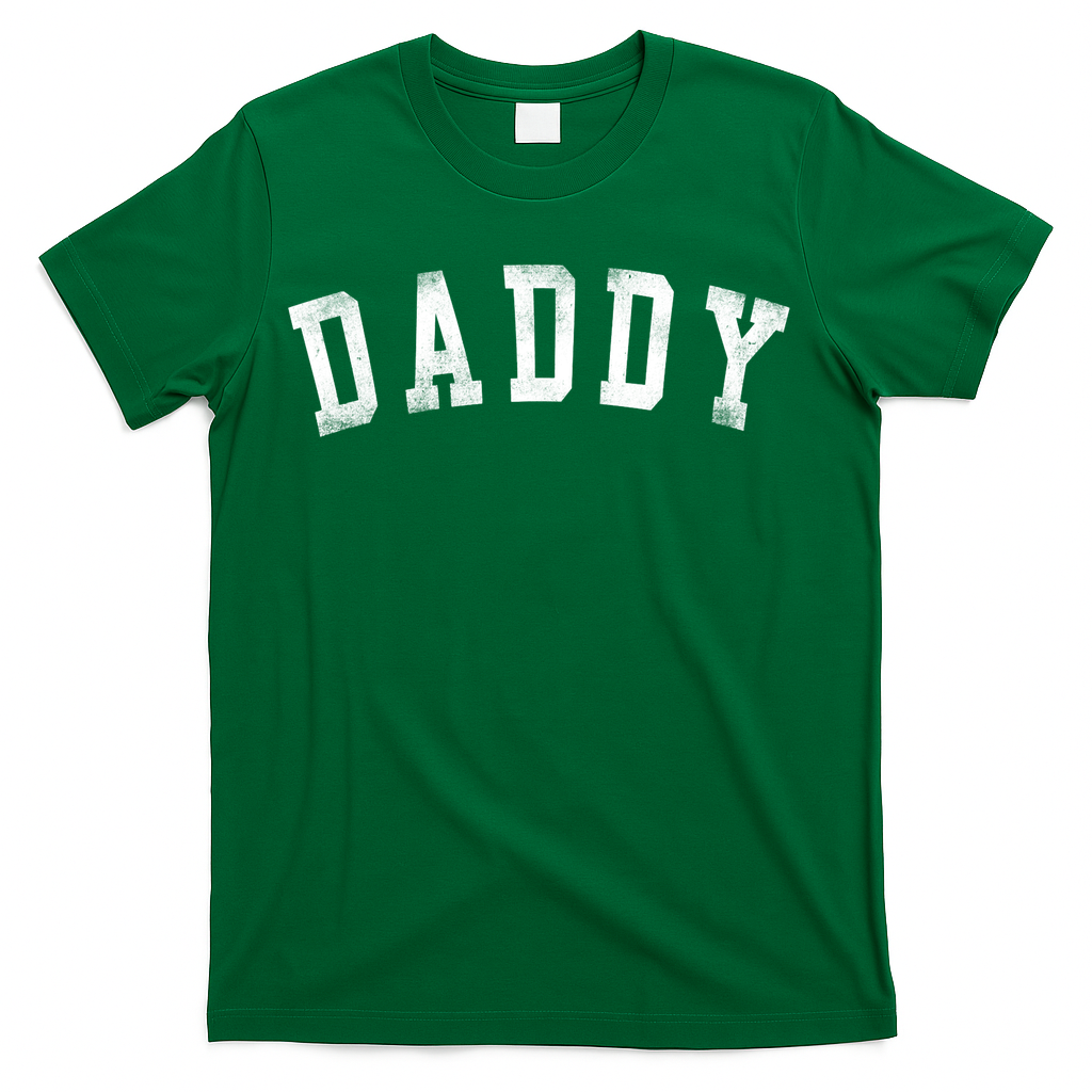 Daddy Classic Bold Font Birthday T-Shirt product image 1