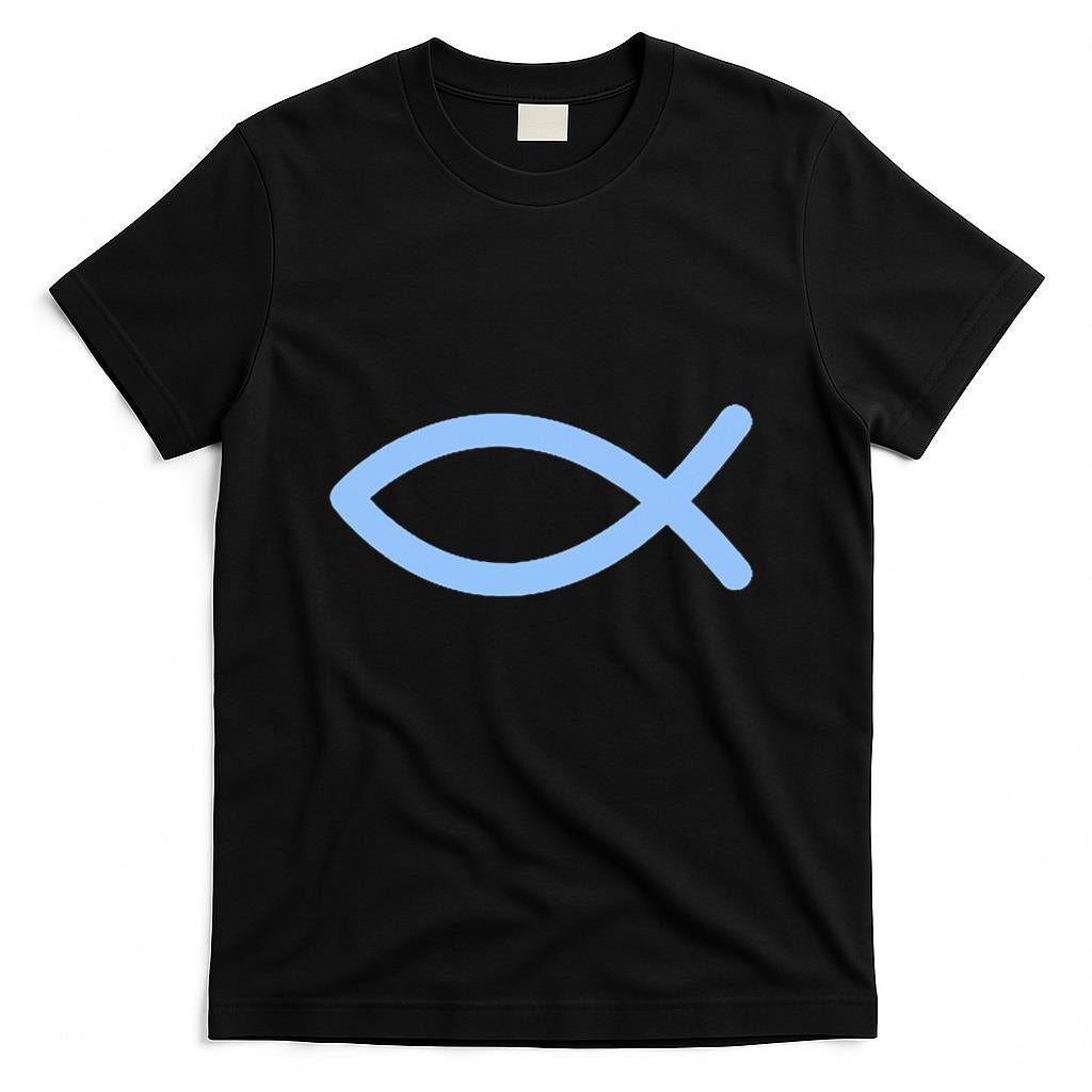 Ichthys Ichthus Christian Symbol Jesus Fish T-Shirt product image 1