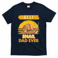 Best Snail Dad Ever Father's Day Slug Snails T-Shirt product image 1