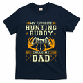 Father Son Matching Hunting Buddies Dad Cute Gift T-Shirt product image 1
