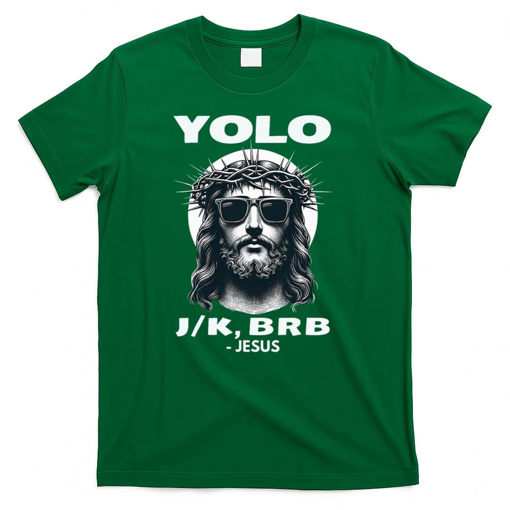 Funny Easter Gifts Christian Resurrection Yolo Jk Brb Jesus product image 2