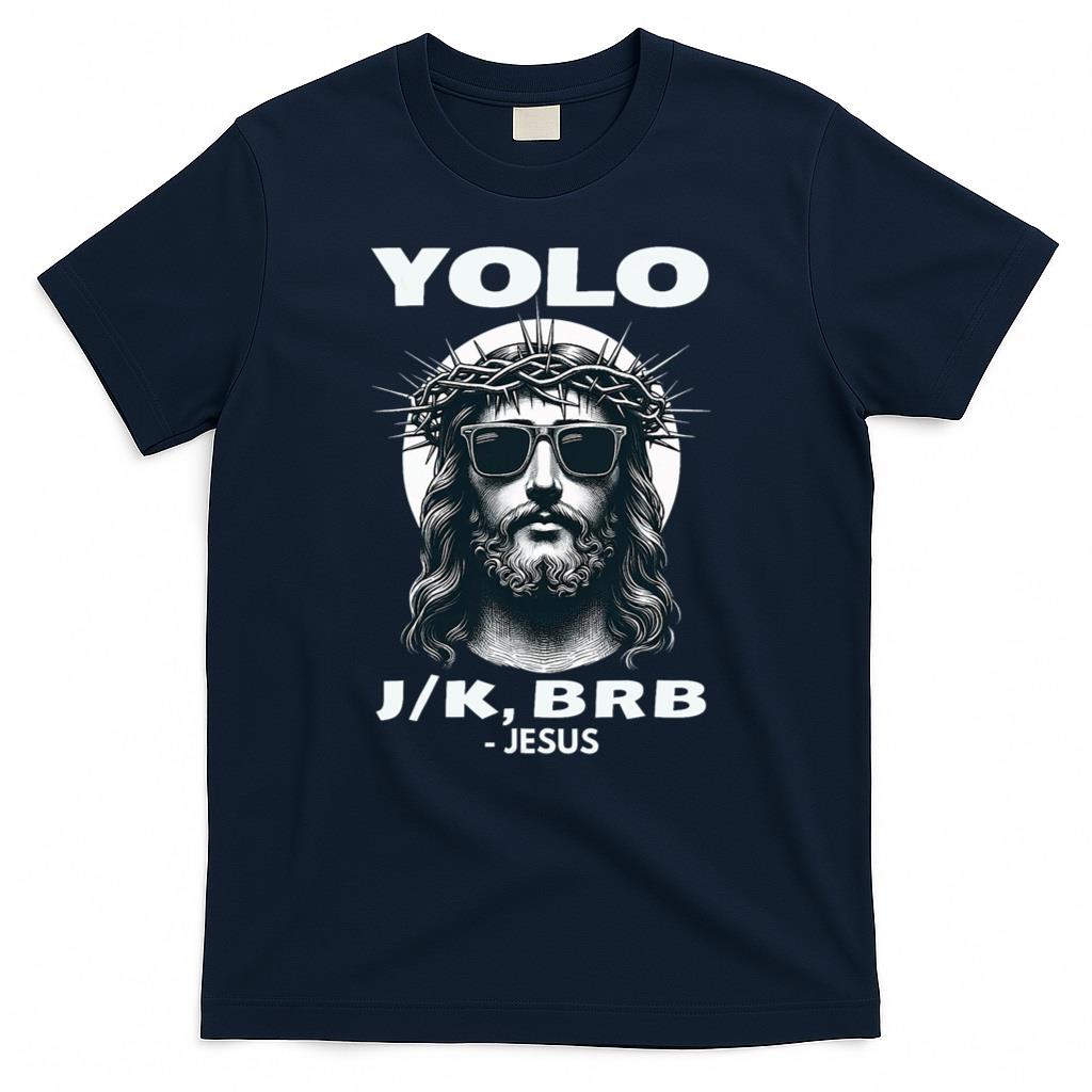 Funny Easter Gifts Christian Resurrection Yolo Jk Brb Jesus product image 3