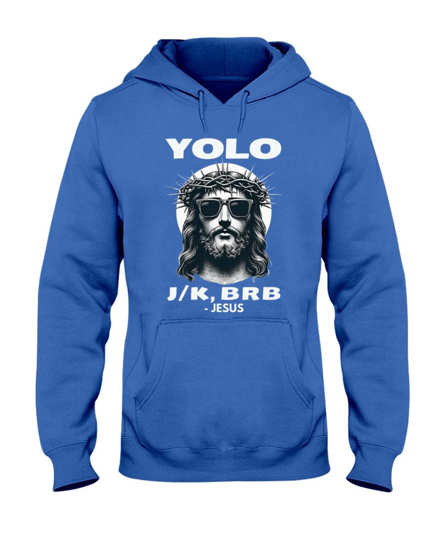 Funny Easter Gifts Christian Resurrection Yolo Jk Brb Jesus product image 5