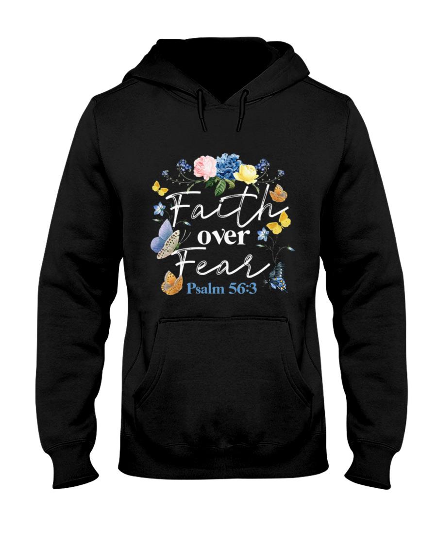 Faith Over Fear Flower Butterfly Christian Bible Verse product image 4