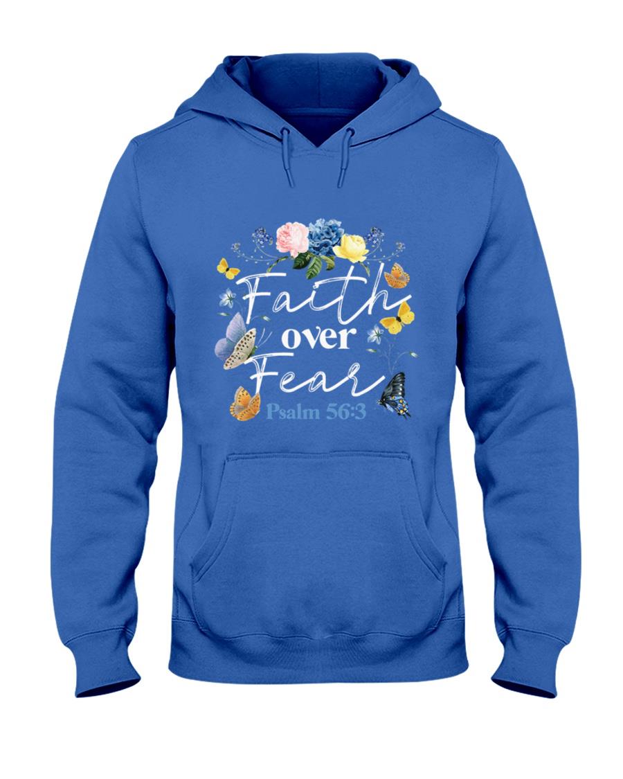 Faith Over Fear Flower Butterfly Christian Bible Verse product image 5