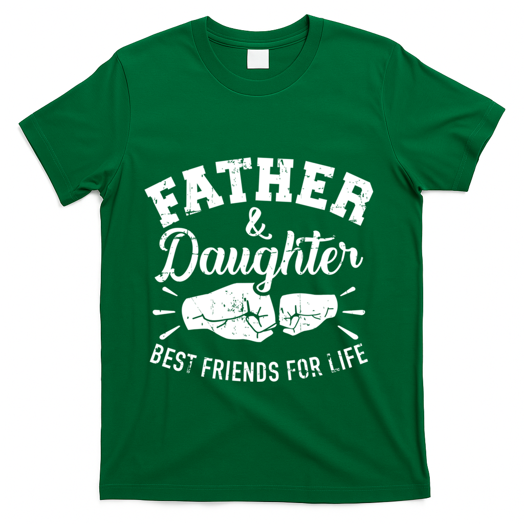 Father And Daughter Best Friends For Life T-Shirt product image 1