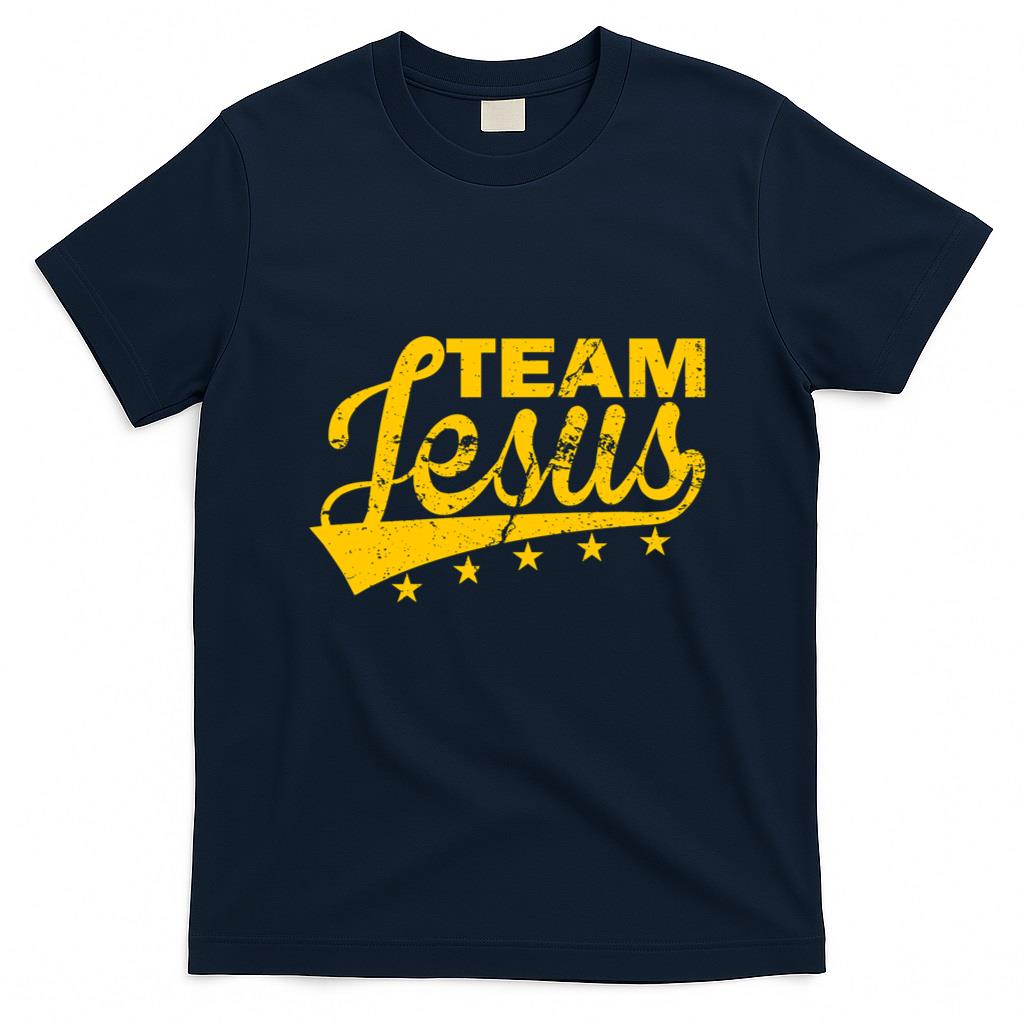 Team Jesus Vintage Christian T-Shirt product image 3
