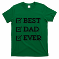Best Dad Ever Gift For From Daughter Sons Graphic T-Shirt product image 1