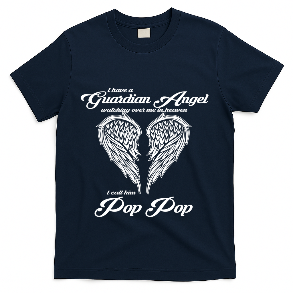 I Have A Guardian Angel In Heaven I Call Him Pop Gift product image 1