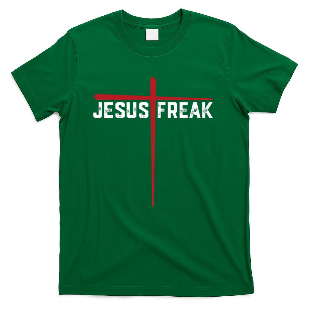 Christian Jesus Freak Red Cross T-Shirt product image 2