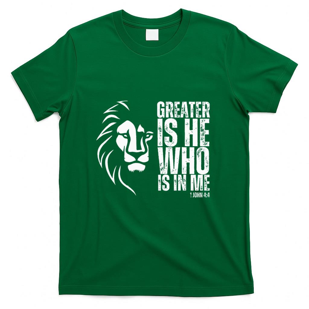 Lion Of Judah Christian Bible Verse T-Shirt product image 2
