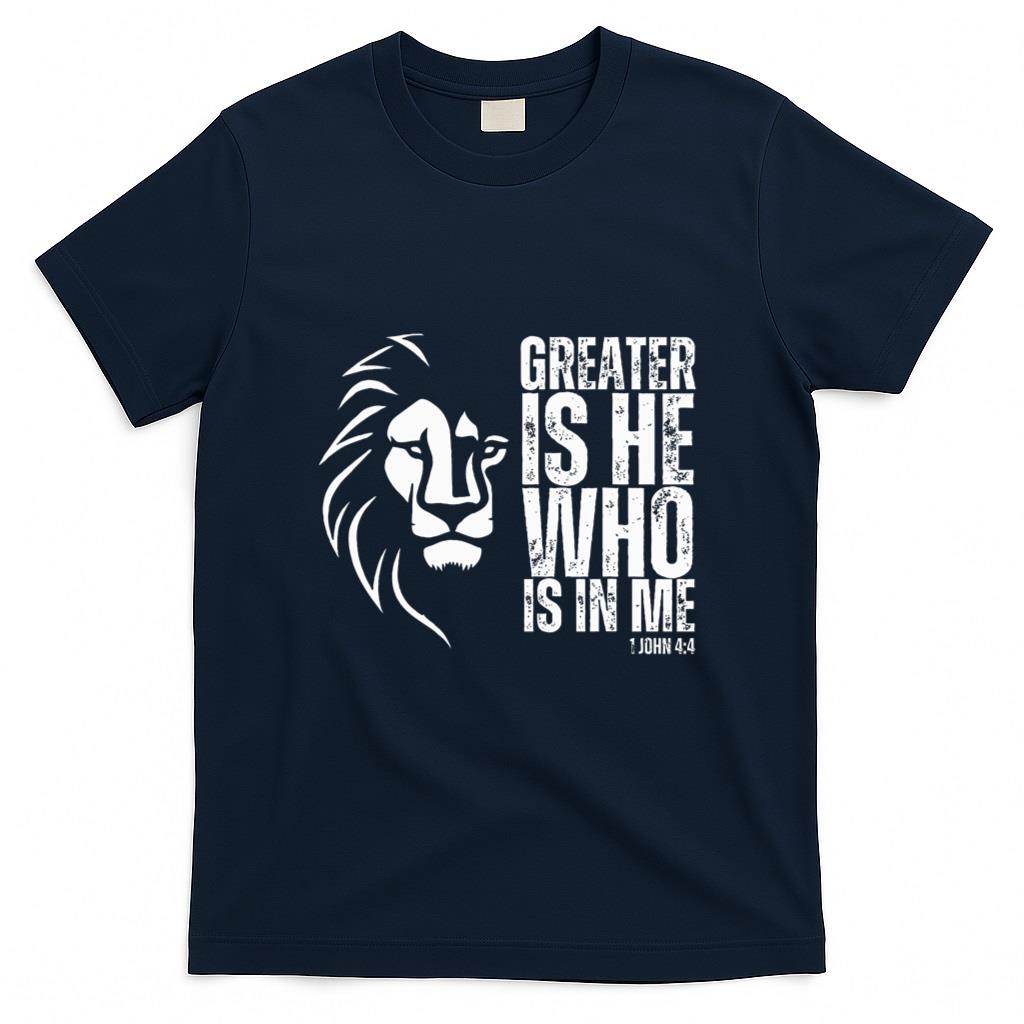 Lion Of Judah Christian Bible Verse T-Shirt product image 3