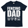 Funny Fencing Dad Proud Fencer Father Humor Fathers Day product image 1