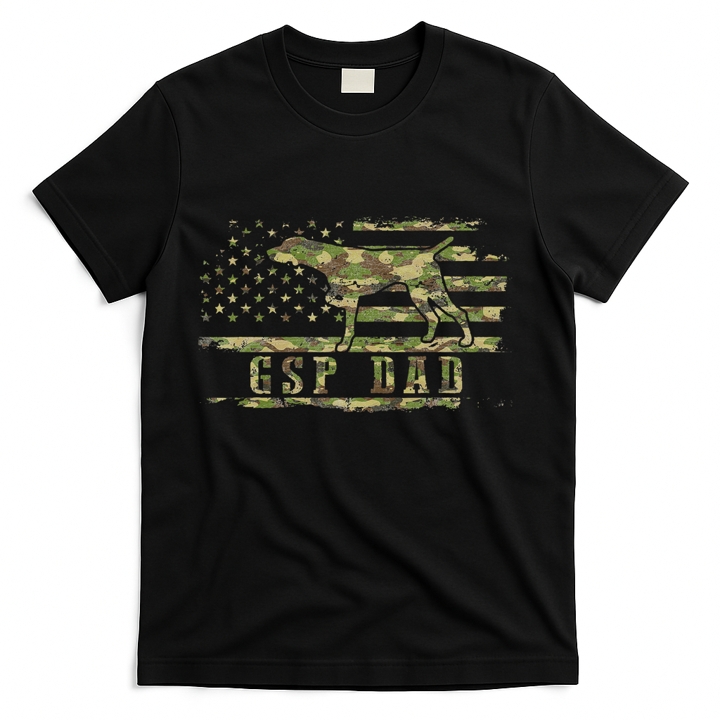 Gsp Dad Camo American Flag German Shorthaired Pointer Dog product image 3