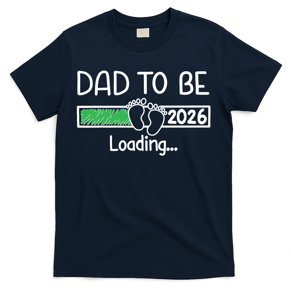 Dad To Be 2026 Loading T-Shirt product image 3