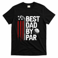 Golf Best Dad By Par Daddy Golfer American Flag Fathers Day product image 1
