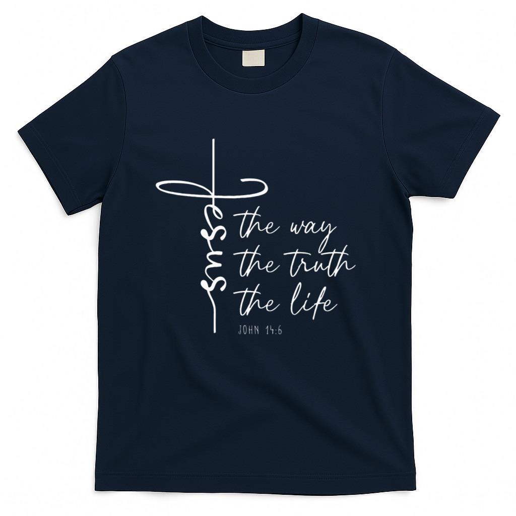 Christian Worship Jesus The Way Truth Life T-Shirt product image 3