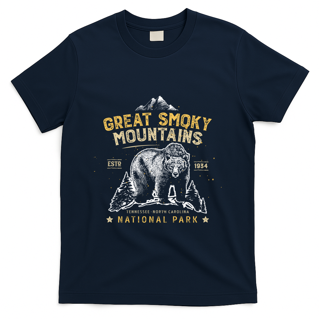 Great Smoky Mountains National Park Bear Vintage Gift product image 2