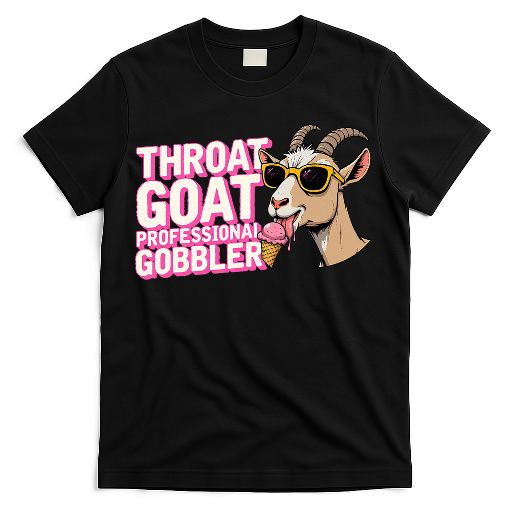DaddyS Throat Goat Inappropriate Adult Humor T-Shirt product image 2