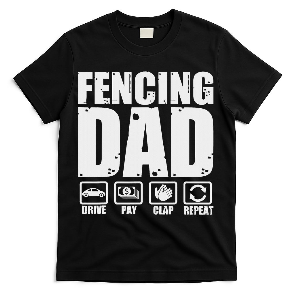 Funny Fencing Dad Proud Fencer Father Humor Fathers Day product image 2