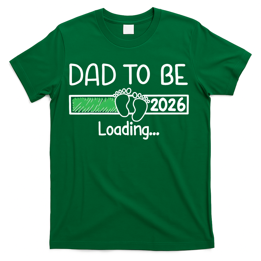 Dad To Be 2026 Loading T-Shirt product image 2
