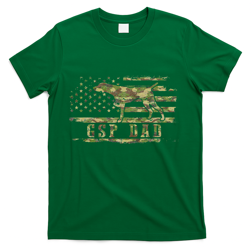 Gsp Dad Camo American Flag German Shorthaired Pointer Dog product image 1