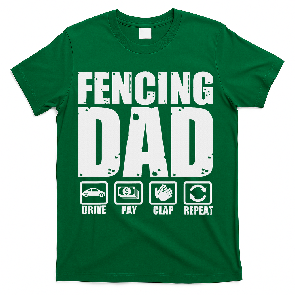 Funny Fencing Dad Proud Fencer Father Humor Fathers Day product image 3