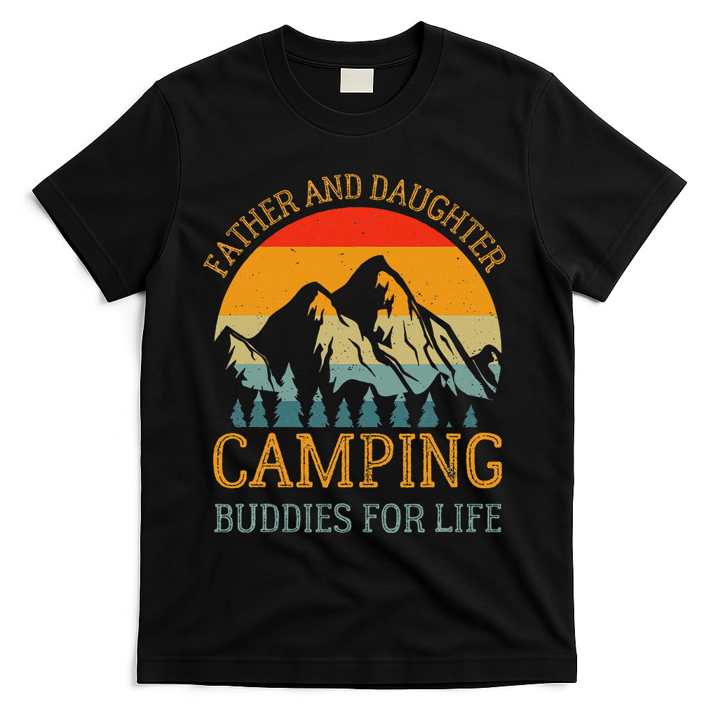 Father And Daughter Camping Buddies For Life Gift Dad product image 3