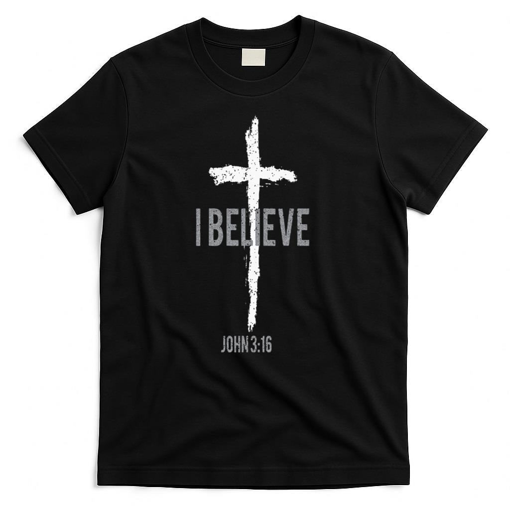 Vintage I Believe John 3_16 Christian T-Shirt product image 1