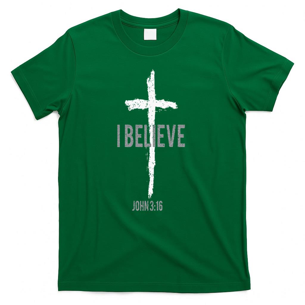 Vintage I Believe John 3_16 Christian T-Shirt product image 2