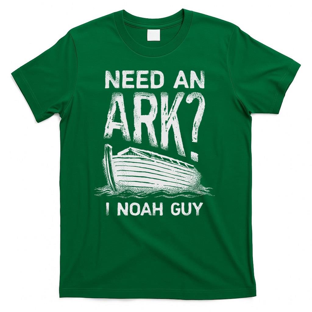 Need an Ark I Noah Guy Funny Christian T-Shirt product image 2