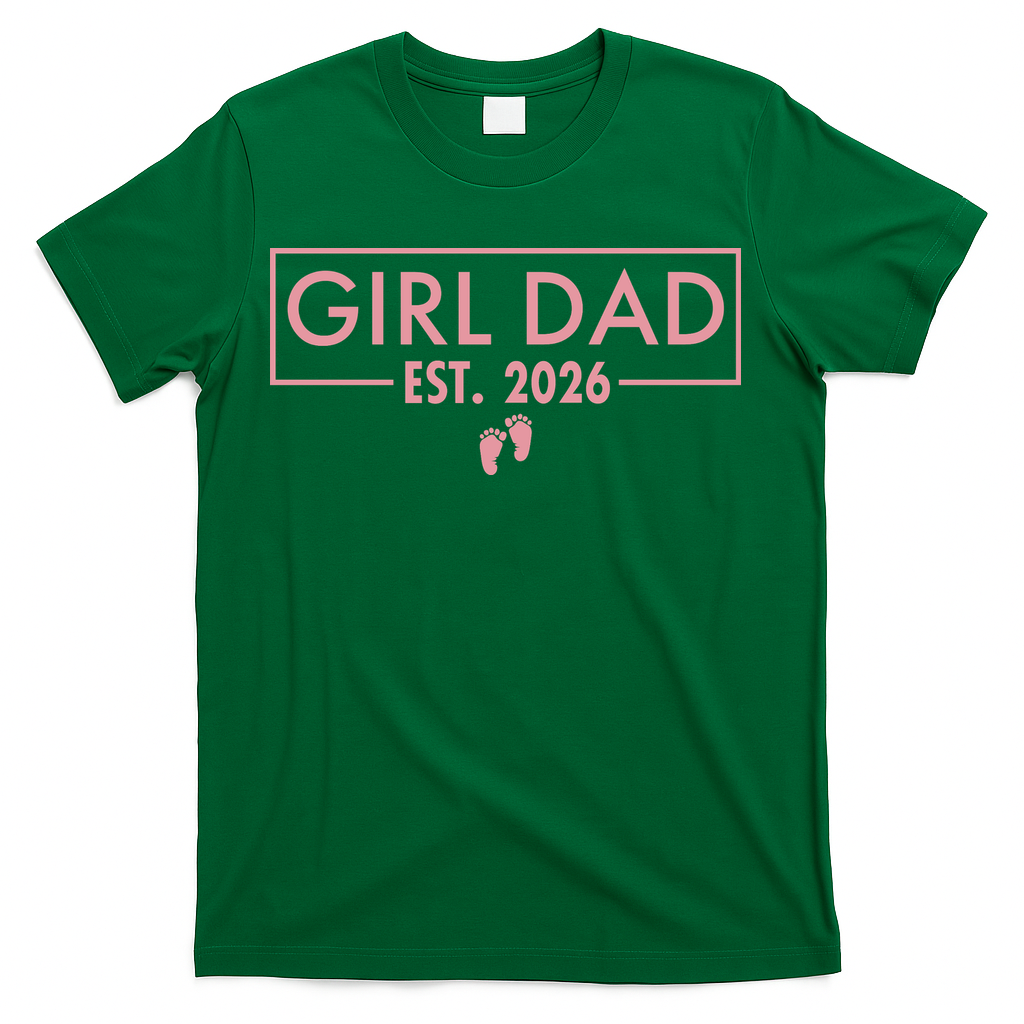 Girl Dad Est. 2026 T-Shirt product image 2