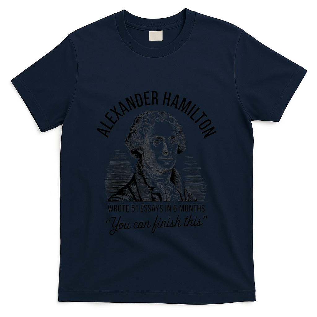 Alexander Hamilton Wrote 51 Essays In 6 Months Vintage product image 3